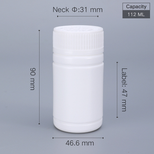 Бутылка с таблетками 112 мл