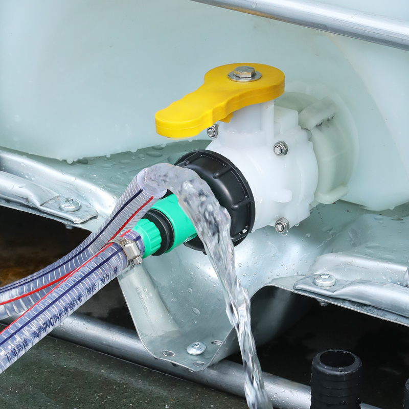  IBC Tote Tote Tank шланговый шланговый шланговый клапан клапана IBC Tank S60x6.