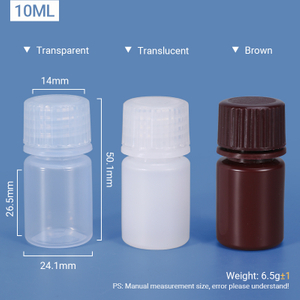 Пластиковая пластиковая PP/HDPE шириной 10 мл