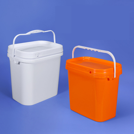 6L прямоугольное пластиковое ведро