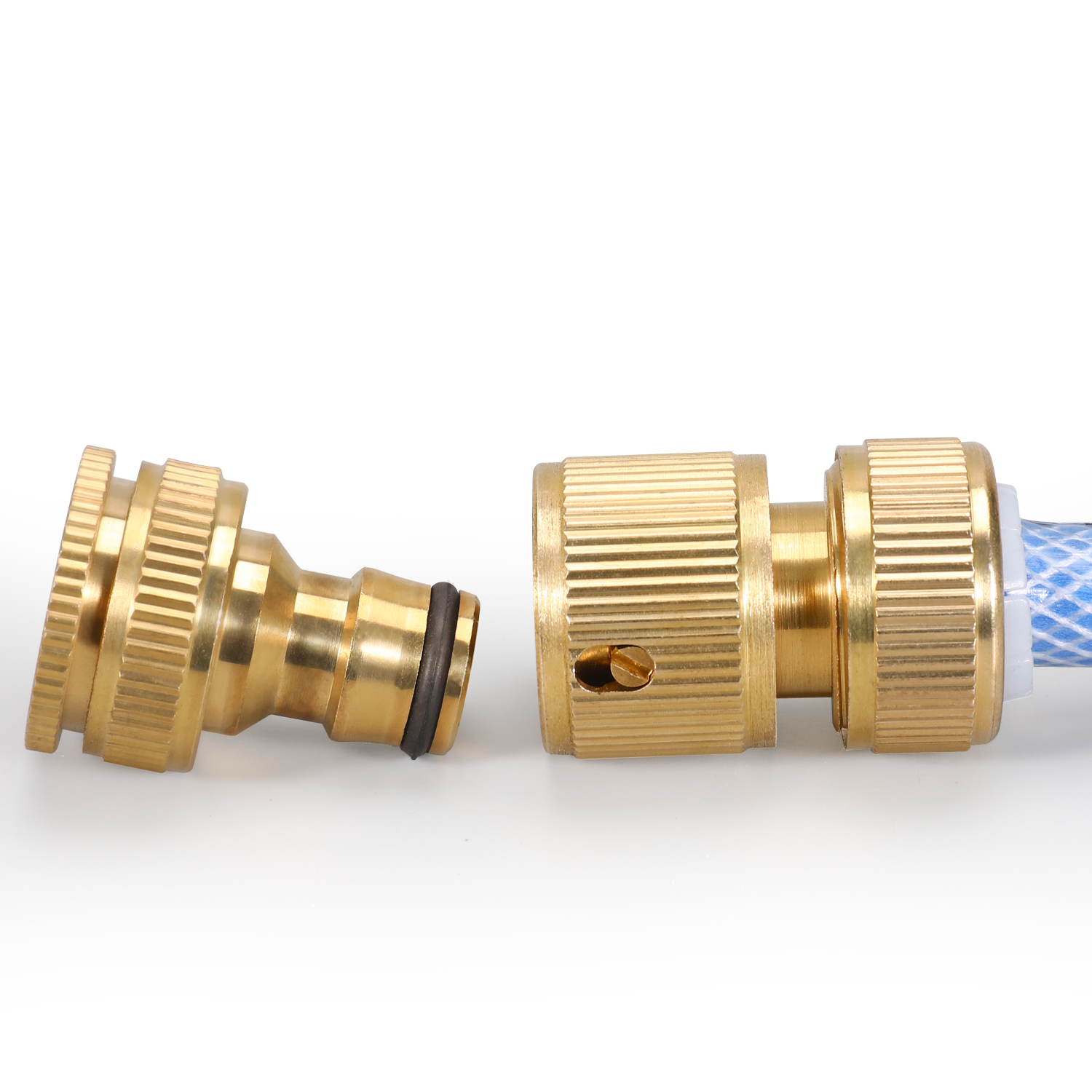 Сплошные латунные быстрые разъемы, женские нити адаптер смеситель