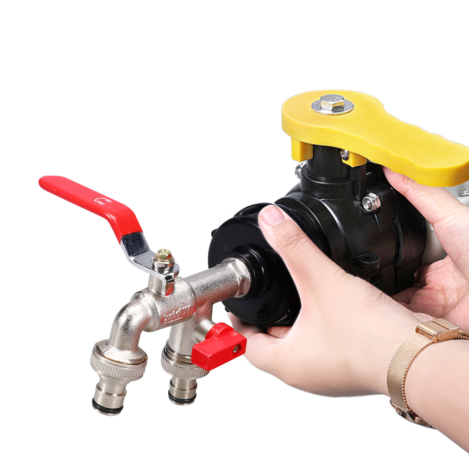 2,44 'Тонкий инструмент из латуниного шлангового шланга с изготовленным плавником.