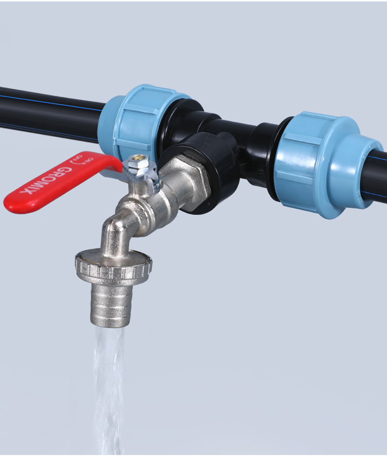 20/25/32 мм IBC Трубки с водными трубами 1/2 '' 3/4 '' Колевой прямой выпускной садовый водный разъемы Пластиковый шланг разъем