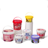 3 LTR Food-Grade круглый пластиковый ведро и ванна