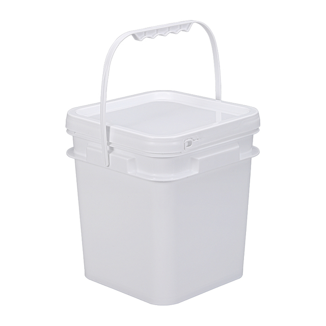 5L Square PP Пластиковое ведро - безопасное, универсальное и безопасное для пищевых продуктов хранение