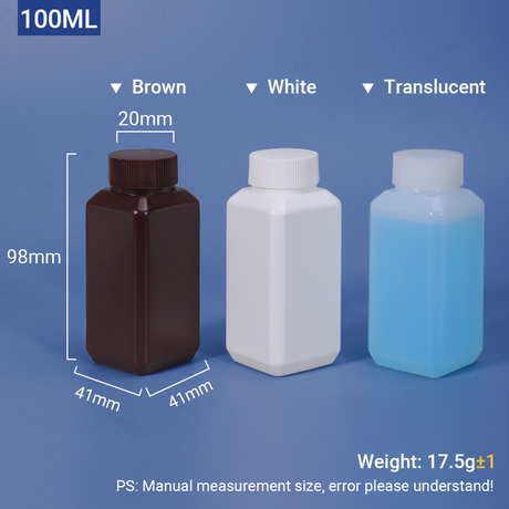 Бутылка HDPE 100 мл для химикатов