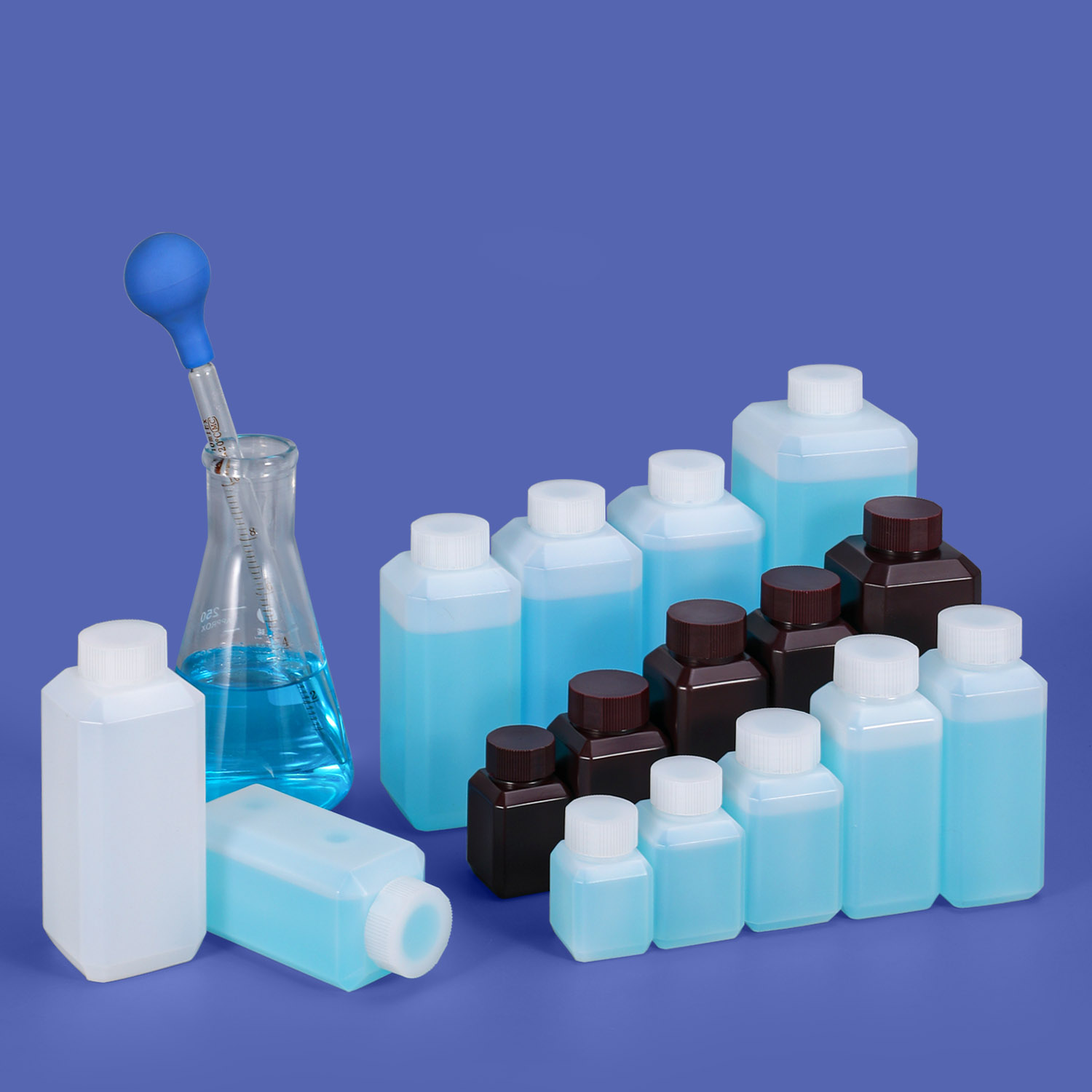 Винтовая крышка бутылка HDPE