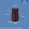 Пластиковая бутылка PP / HDPE шириной 30 мл