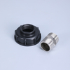 Уметасс IBC Tack Adapter, IBC Tote Tote Drain Adapter Fitting S60x6 Грубая резьба к водопроводному шлангу разъем шланга