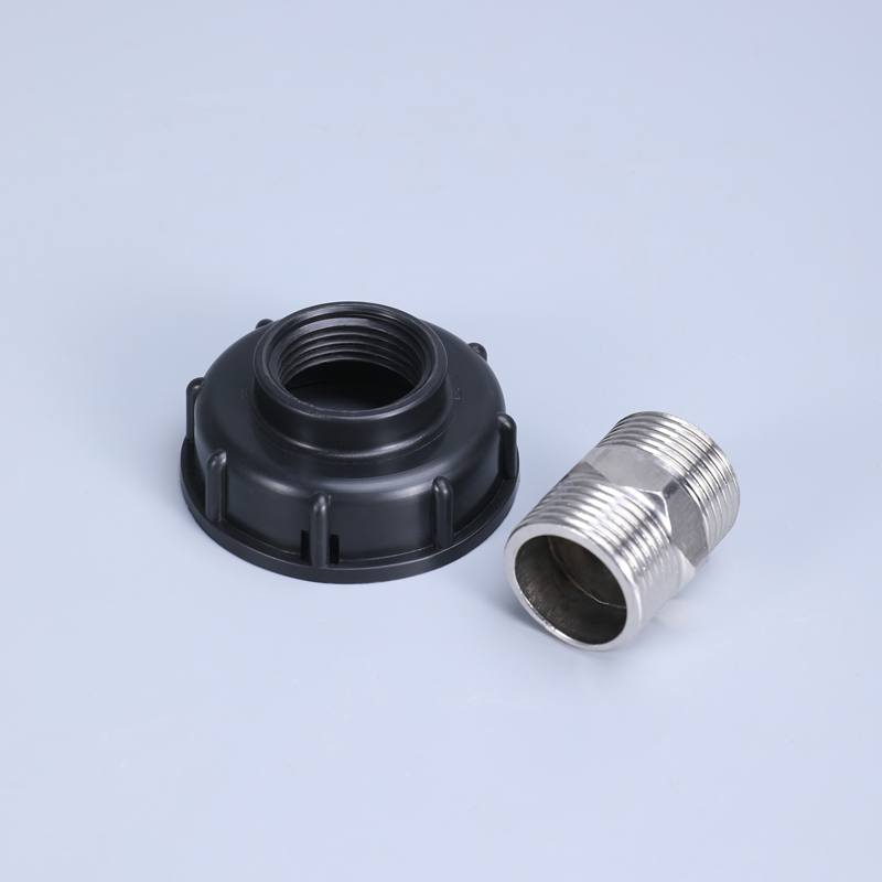 Уметасс IBC Tack Adapter, IBC Tote Tote Drain Adapter Fitting S60x6 Грубая резьба к водопроводному шлангу разъем шланга