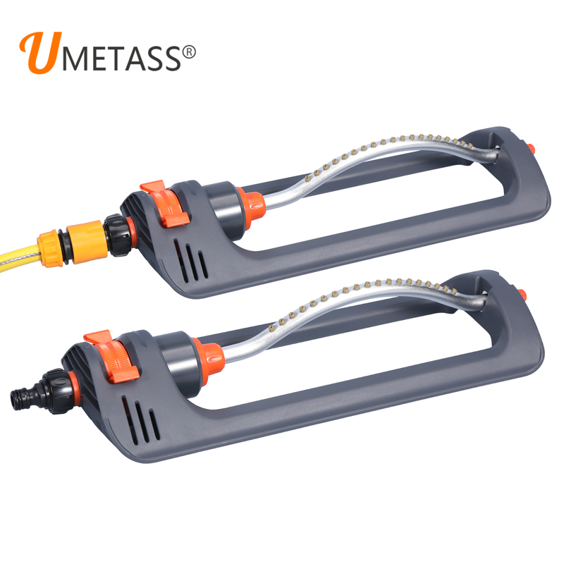 Распутающийся газонный разбрызгиватель с 19-отверстиями латунных форсунок, покрывает до 8-10 м, включает в себя иглу для очистки реактивной реакции.