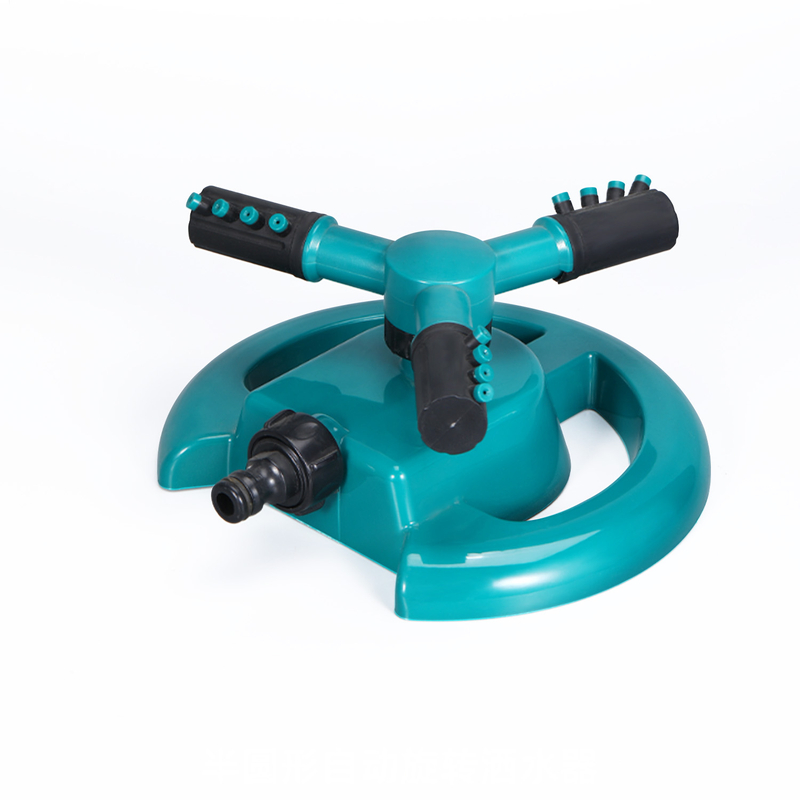 Автоматический вращающийся спринклер с разбрызгиванием на 360 градусов для полива в садовом газоне